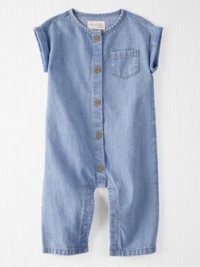 NWT Carter’s Little Planet chambray jumpsuit size 12 months